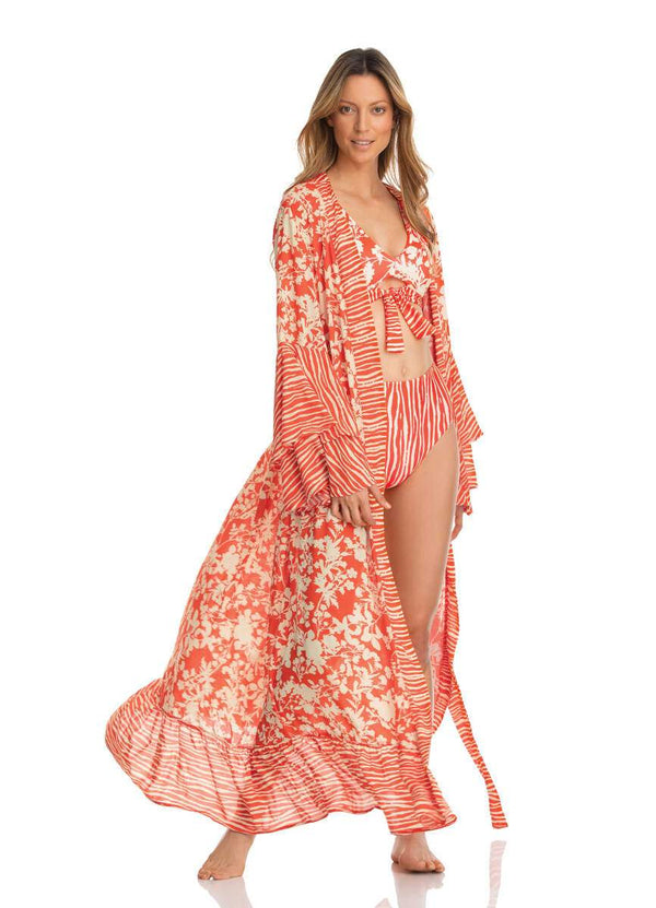 MAAJI SAAVANAH SAIL KIMONO