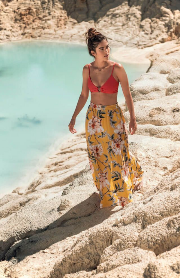 FLOWER FLUSH ZAMBIA SKIRT