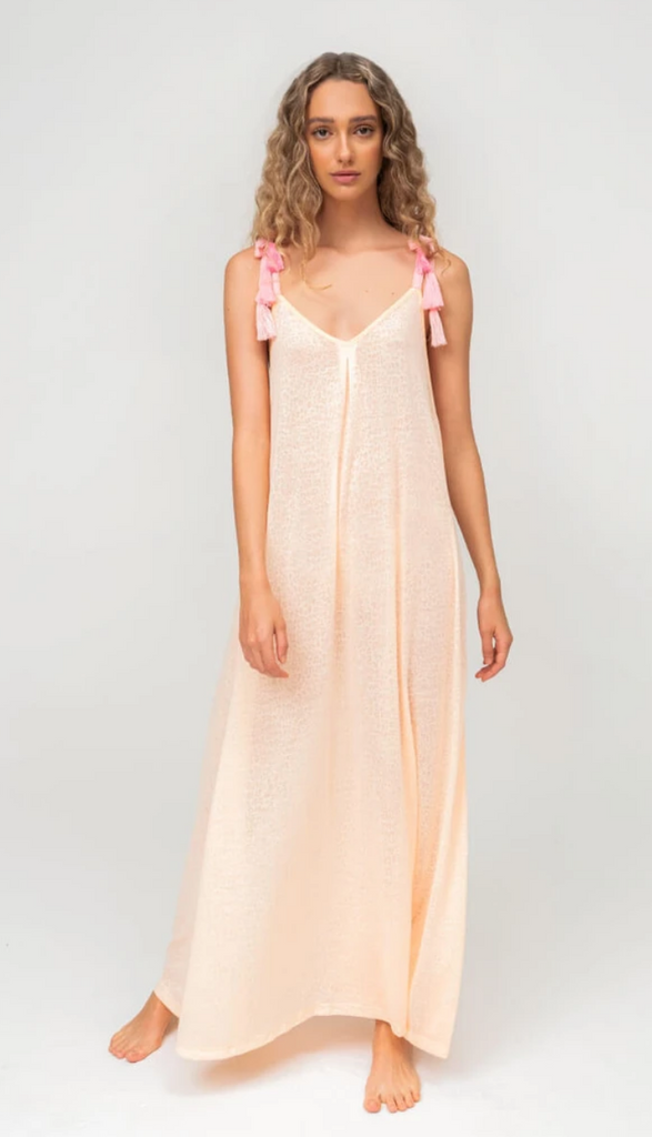 TASSEL TIE DRESS